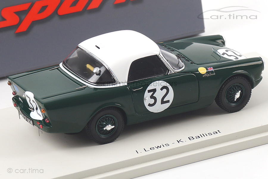 Sunbeam Alpine 24h Le Mans 1963 Ballisat/Lewis Spark 1:43 S4764 Sunbeam Alpine 24h Le Mans 1963 Ballisat/Lewis Spark 1:43 S4764