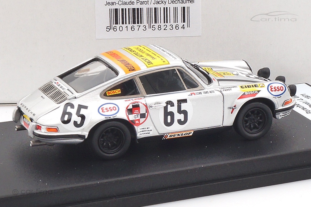 Porsche 911 S 24h Le Mans 1970 Parot/Dechaumel Troféu 1:43 DSN143-168