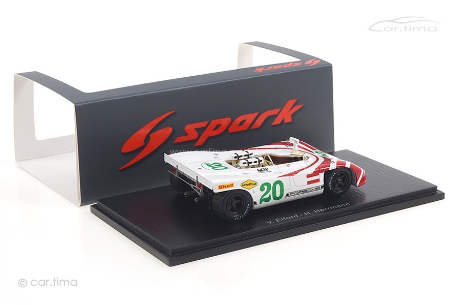 Porsche 908/03 Targa Florio 1970 Elford/Herrmann Spark 1:43 S4627 Porsche 908/03 Targa Florio 1970 Elford/Herrmann Spark 1:43 S4627