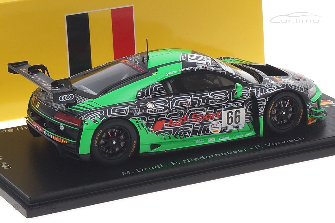Audi R8 LMS GT3 24h Spa 2020 Drudi/Niederhauser/Vervisch Spark 1:43 SB371 Audi R8 LMS GT3 24h Spa 2020 Drudi/Niederhauser/Vervisch Spark 1:43 SB371