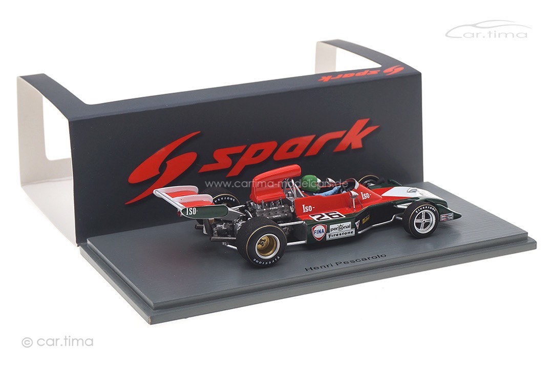 Iso IR GP Frankreich 1973 Henri Pescarolo Spark 1:43 S7571 Iso IR GP Frankreich 1973 Henri Pescarolo Spark 1:43 S7571