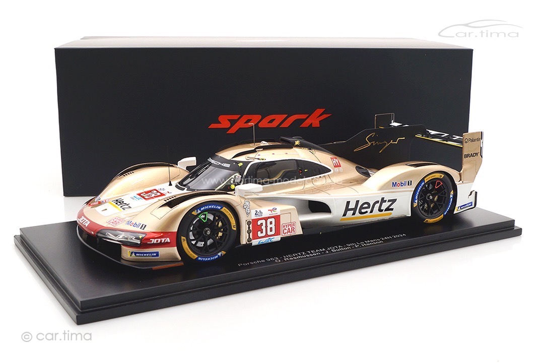Porsche 963 24h Le Mans 2024 Button/Hanson/Rasmussen Spark 1:18 18S650