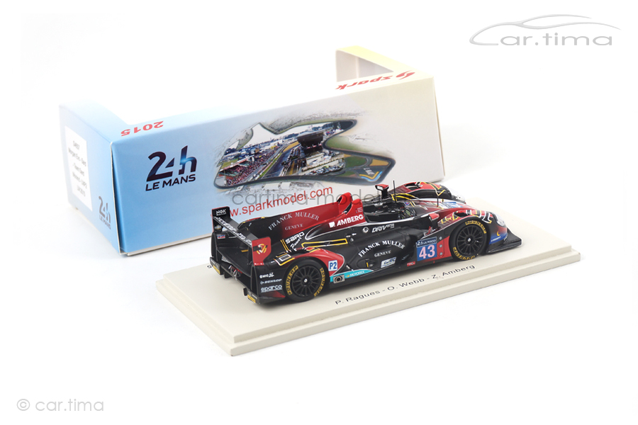 Morgan Evo 24h Le Mans 2015 Amberg/Ragues/Webb Spark 1:43 S4657 Morgan Evo 24h Le Mans 2015 Amberg/Ragues/Webb Spark 1:43 S4657