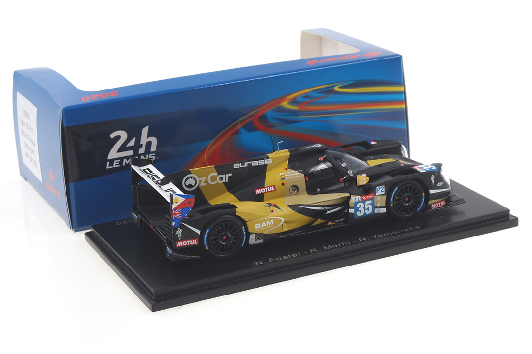 Ligier JSP217-Gibson 24h Le Mans 2020 Foster/Merhi/Yamanaka Spark 1:43 S7975 Ligier JSP217-Gibson 24h Le Mans 2020 Foster/Merhi/Yamanaka Spark 1:43 S7975