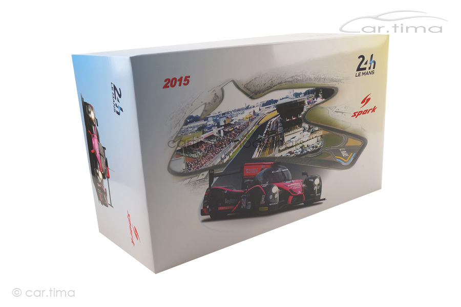 Ligier JS P2-HPD 24h Le Mans 2015 Cumming/Estre/Vanthoor Spark 1:18 18S205