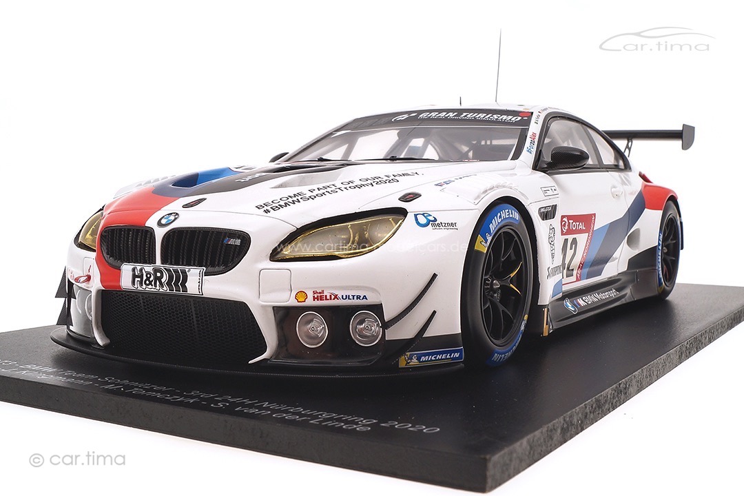 BMW M6 GT3 24h Nürburgring 2020 Farfus/Klingmann/Tomczyk/Van der Linde Spark 1:18 18SG048