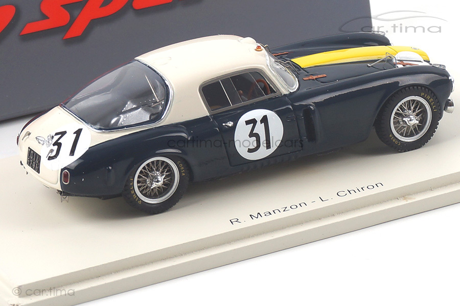 Lancia D20 24h Le Mans 1953 Chiron/Manzon Spark 1:43 S4722 Lancia D20 24h Le Mans 1953 Chiron/Manzon Spark 1:43 S4722