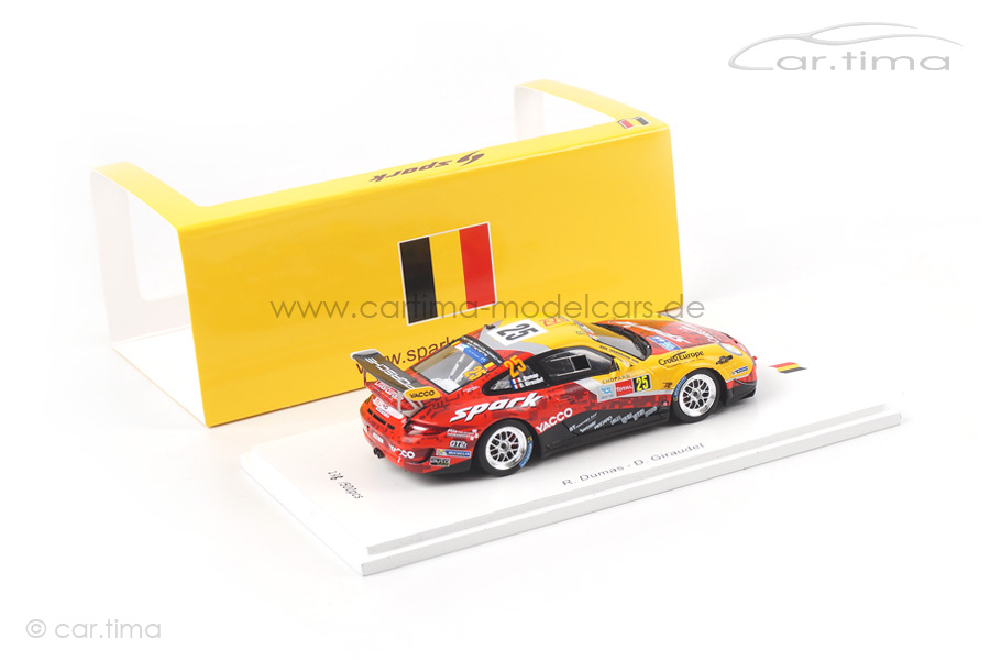 Porsche 911 (997 II) GT3 RGT Ypres Rally 2015 Dumas/Giraudet Spark 1:43 SB104