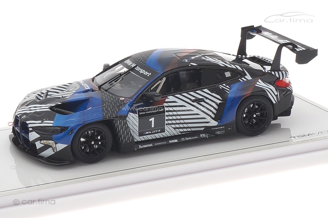 BMW M4 GT3 Test Car Ver.1 TSM 1:43 TSM430576 BMW M4 GT3 Test Car Ver.1 TSM 1:43 TSM430576