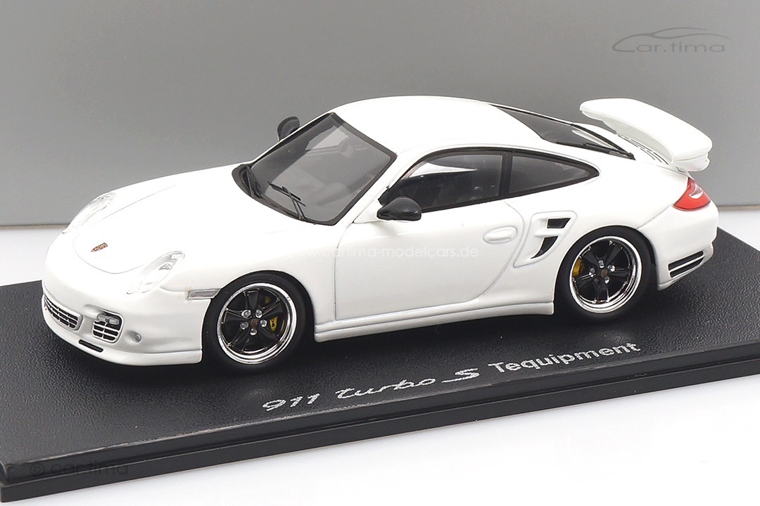 Porsche 911 (997 II) Turbo S Tequipment Weiß Spark 1:43 WAP0200290C