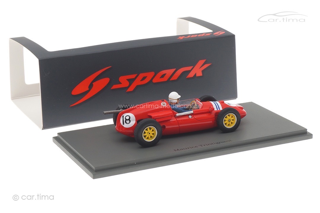 Cooper T51 GP Niederlande 1960 Maurice Trintignant Spark 1:43 S8050