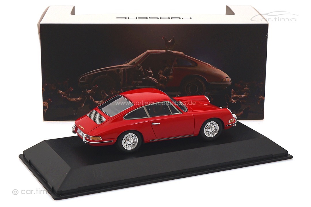 Porsche 911 (901 #57) Signalrot Spark 1:43 MAP02001117