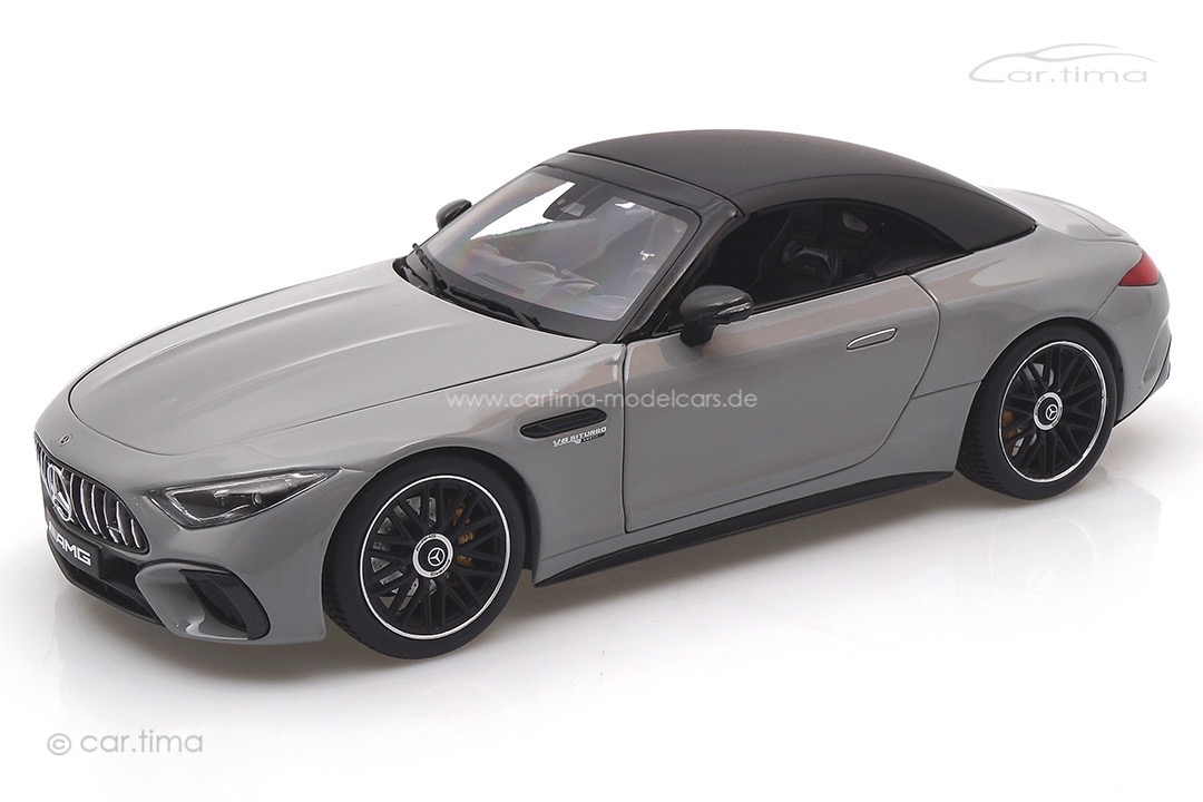 Mercedes Benz AMG SL 63 4Matic (R232) 1:18 iScale Amarelo - 20 anos! Loja on-line de miniaturas colecionáveis