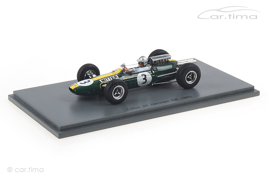 Lotus 25 GP Germany 1965 Gerhard Mitter Spark 1:43 S7123