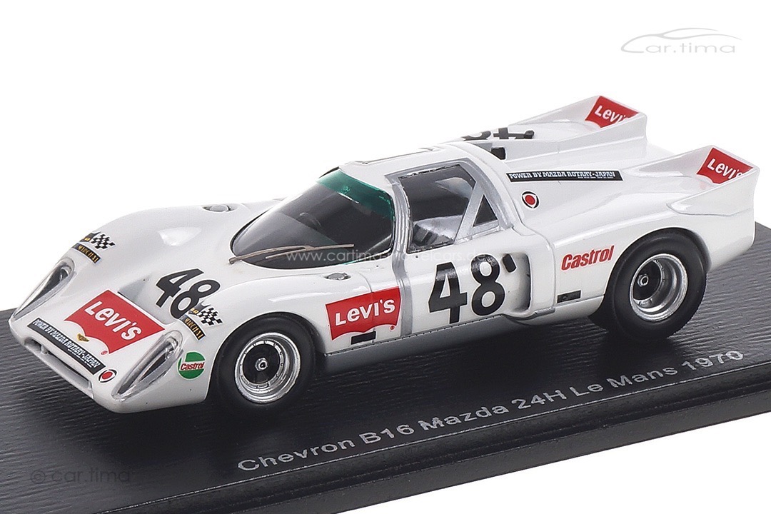 Chevron B16 Mazda 24h Le Mans 1970 Vernaeve/Deprez Spark 1:43 S9400