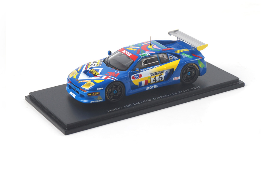 Venturi 600 LM 24h Le Mans 1995 Birbeau/De Lesseps/Graham Spark 1:43 S2264 Venturi 600 LM 24h Le Mans 1995 Birbeau/De Lesseps/Graham Spark 1:43 S2264