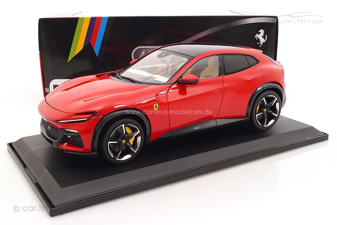 Ferrari Purosangue Rosso Corsa Polistil 1:18 18FE02020-WB