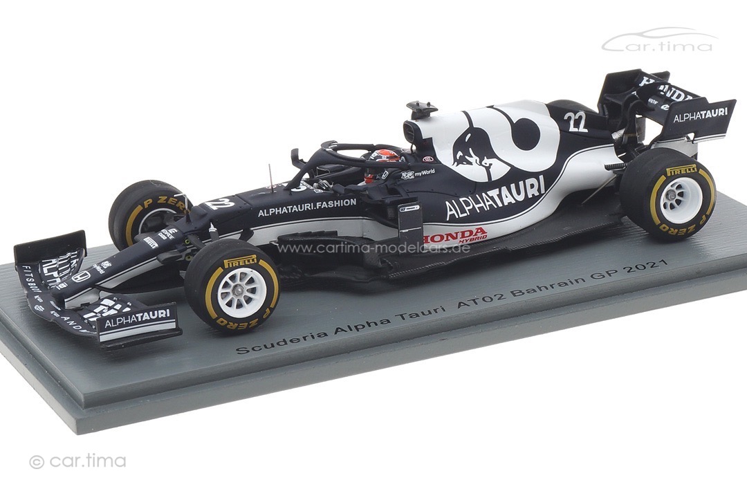 AlphaTauri AT02 GP 2021 Yuki Tsunoada Spark 1:43 S7669 AlphaTauri AT02 GP 2021 Yuki Tsunoada Spark 1:43 S7669