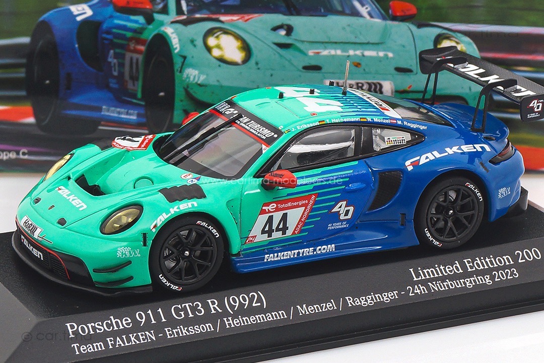 Porsche 911 (992) GT3 R 24h Nürburgring 2023 Falken Motorsport Minichamps 1:43 413236344