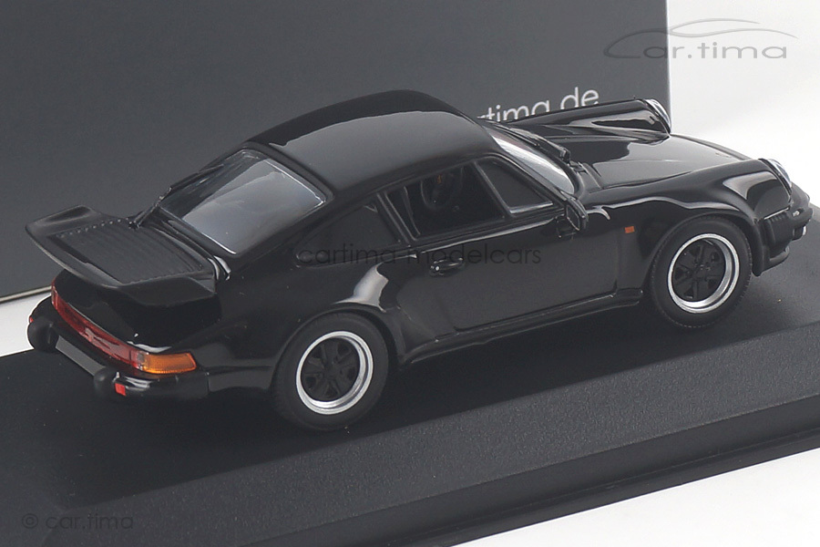 Porsche 911 (930) Turbo 3.3 Schwarz Minichamps 1:43 CA04316034