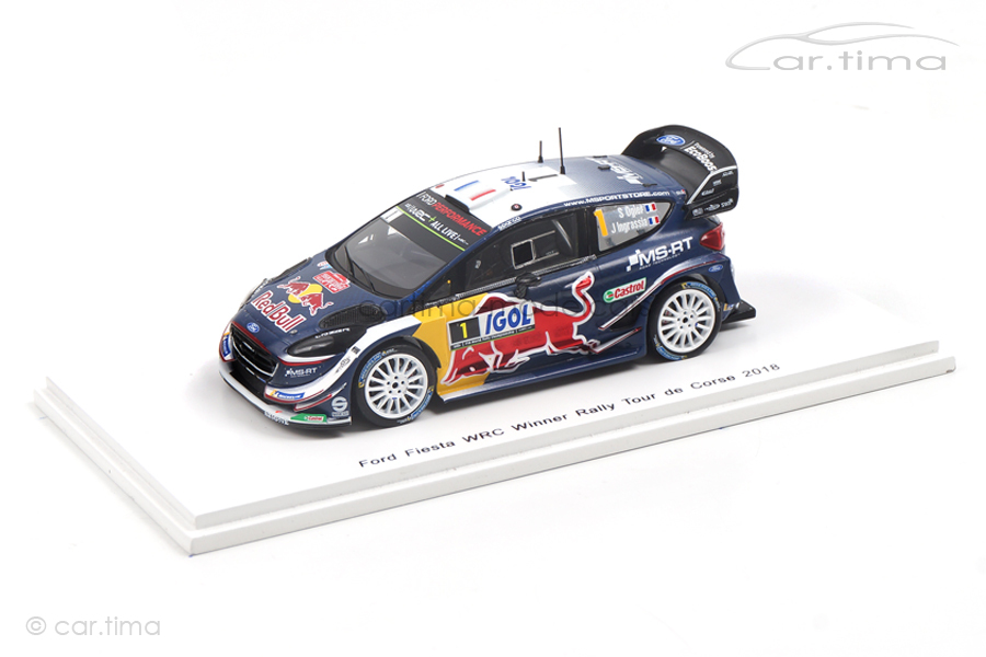 Ford Fiesta WRC Winner Tour de Corse 2018 Ogier/Ingrassia Spark 1:43 S5970
