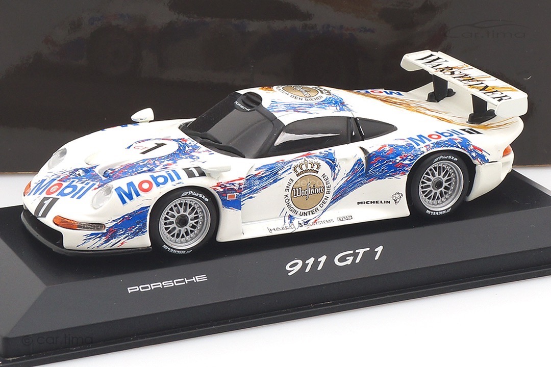 Porsche 911 GT1 Showcar Black Window Minichamps 1:43 WAP020026