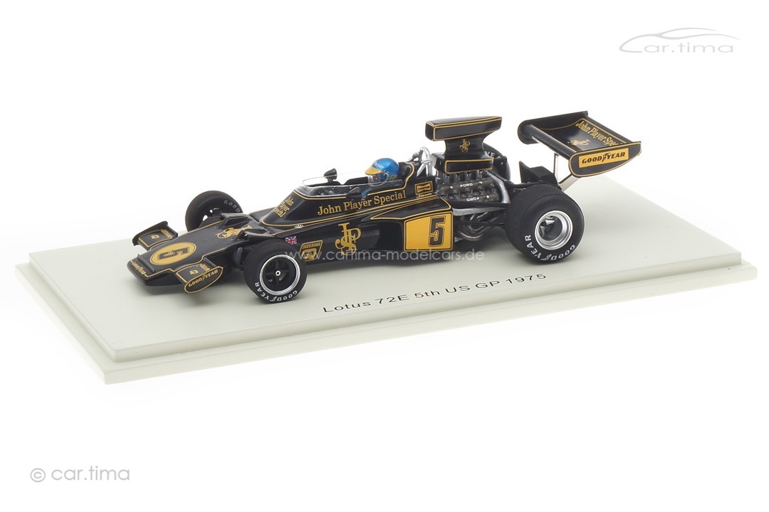 Lotus 72E GP USA 1975 Ronnie Peterson Spark 1:43 S7298 Lotus 72E GP USA 1975 Ronnie Peterson Spark 1:43 S7298
