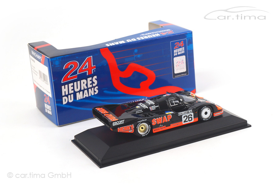 Porsche 956 L 24h Le Mans 1984 Henn/Rondeau/Paul Jr. Minichamps 1:43 430846526 Porsche 956 L 24h Le Mans 1984 Henn/Rondeau/Paul Jr. Minichamps 1:43 430846526