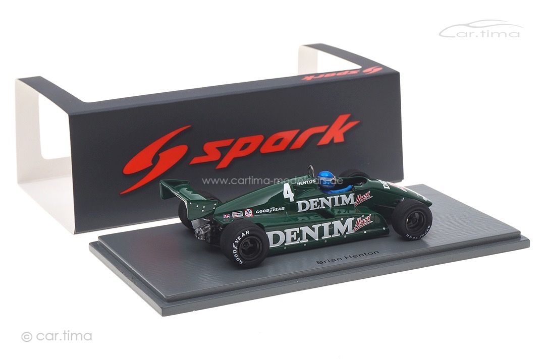 Tyrrell 011 GP Italien 1982 Brian Henton Spark 1:43 S7284 Tyrrell 011 GP Italien 1982 Brian Henton Spark 1:43 S7284