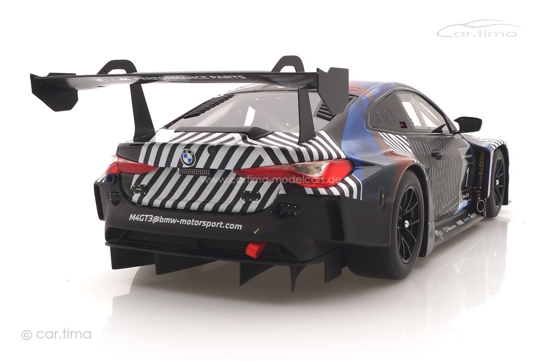BMW M4 GT3 Test Car Design 2021 TopSpeed 1:18 TS0370 BMW M4 GT3 Test Car Design 2021 TopSpeed 1:18 TS0370