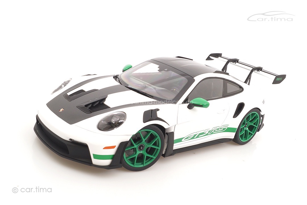 Porsche 911 (992) GT3 RS Weiß Tribute to 911 Carrera RS Norev 1:12 127535