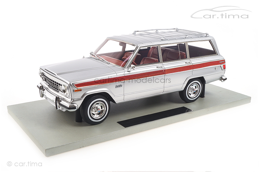 Jeep Grand Wagoneer silber LS Collectibles 1:18 LS037G