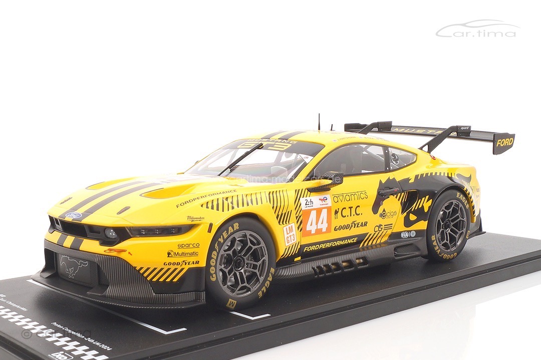 Ford Mustang GT3 24h Le Mans 2024 Hartshorne/Mies/Tuck IXO 1:18 LEGTMUS-LM24044