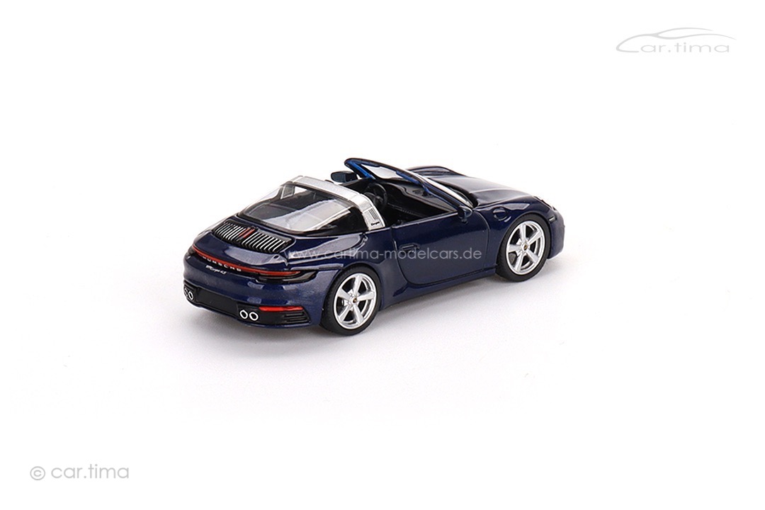 Porsche 911 (992) Targa 4S Enzianblau MINI GT 1:64 MGT00412-L
