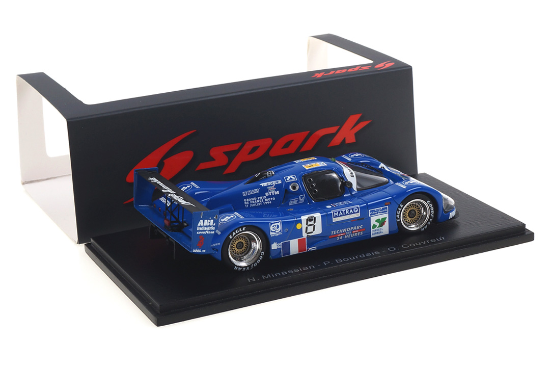 Alpa LM 24h Le Mans 1994 Bourdais/Couvreur/Minassian Spark 1:43 S4085 Alpa LM 24h Le Mans 1994 Bourdais/Couvreur/Minassian Spark 1:43 S4085