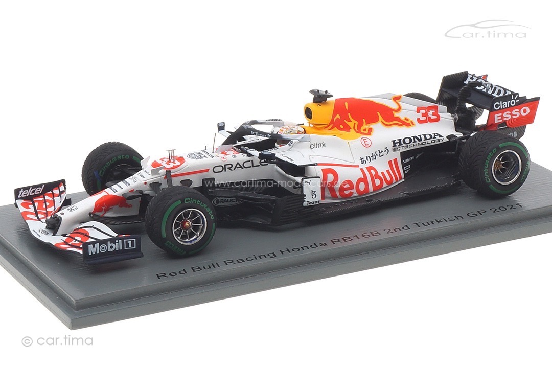 Red Bull Racing Honda RB16B GP Türkei 2021 Max Verstappen Spark 1:43 S7696 Red Bull Racing Honda RB16B GP Türkei 2021 Max Verstappen Spark 1:43 S7696