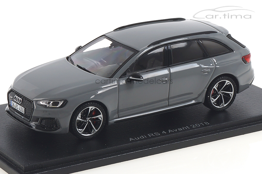 Audi RS 4 2018 Nardo Grey Spark 1:43 S7832
