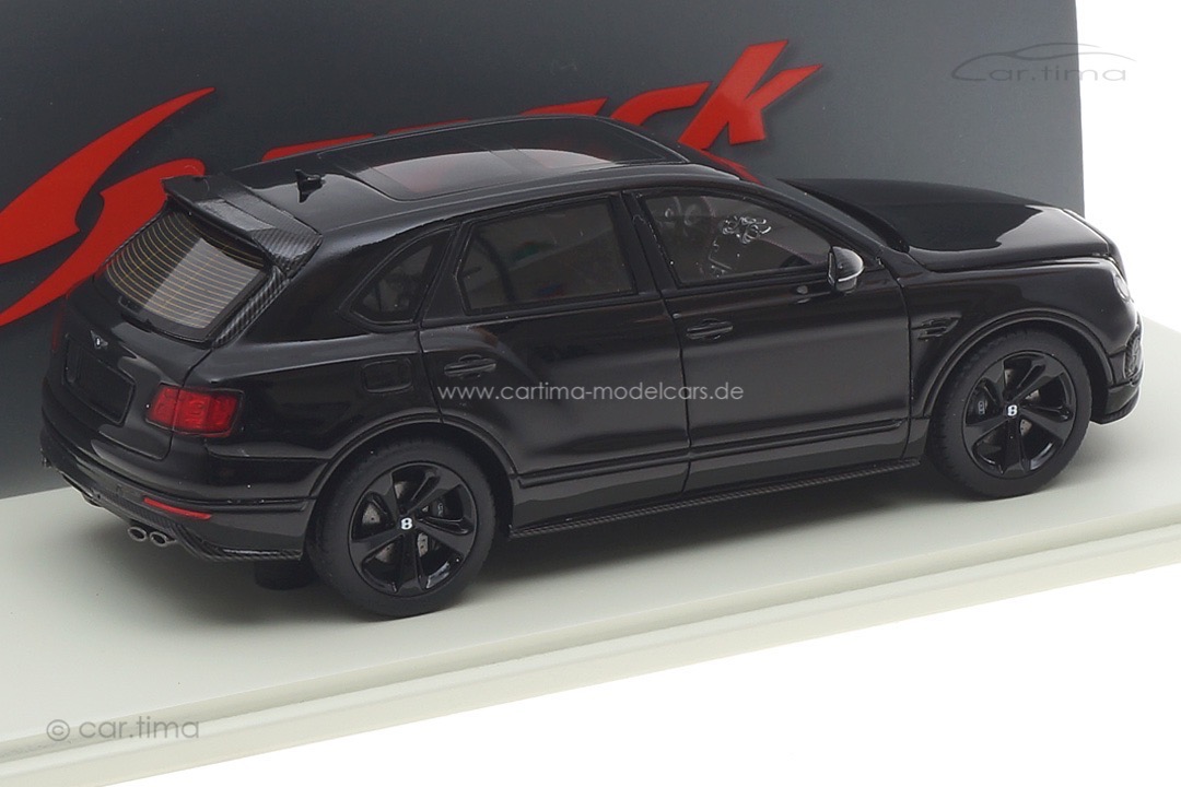 Bentley Bentayga Black Specification Spark 1:43 S7791