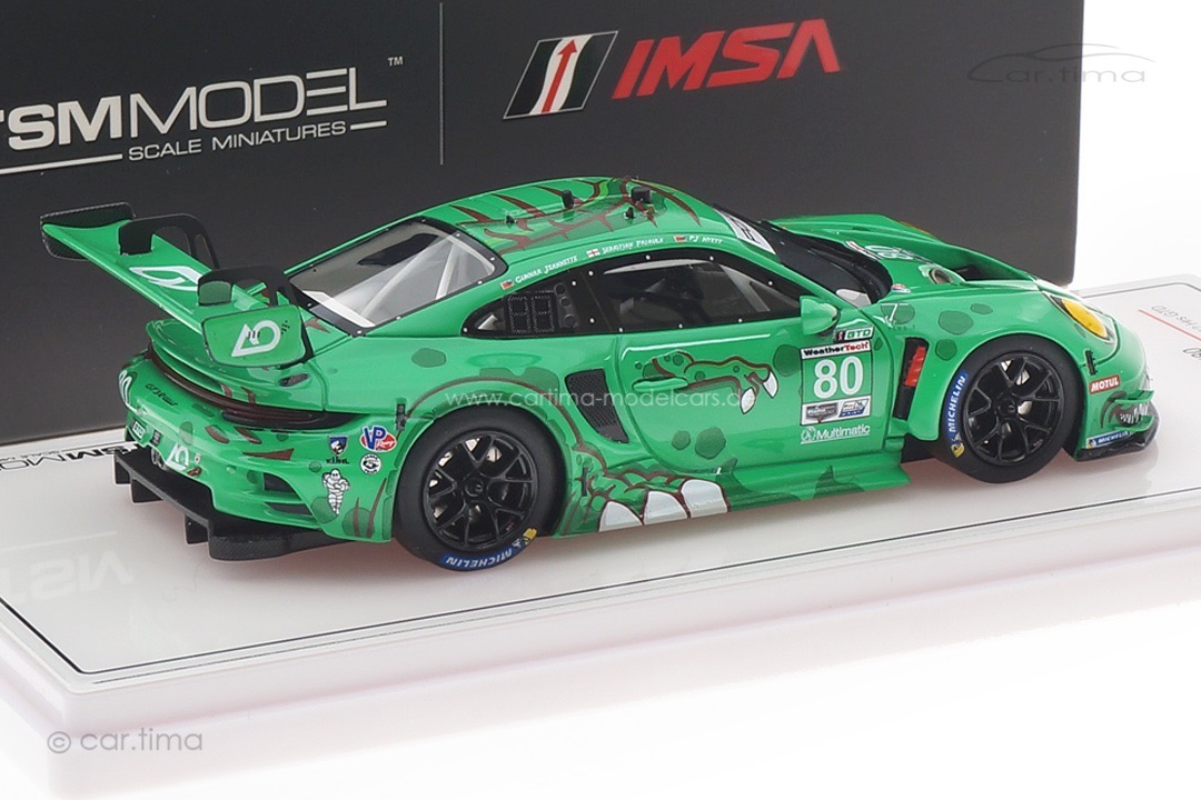 Porsche 911 (992) GT3 R 12h Sebring 2023 Rexy Hyett/Jeannette/Priaulx TSM 1:43 TSM430747 Porsche 911 (992) GT3 R 12h Sebring 2023 Rexy Hyett/Jeannette/Priaulx TSM 1:43 TSM430747