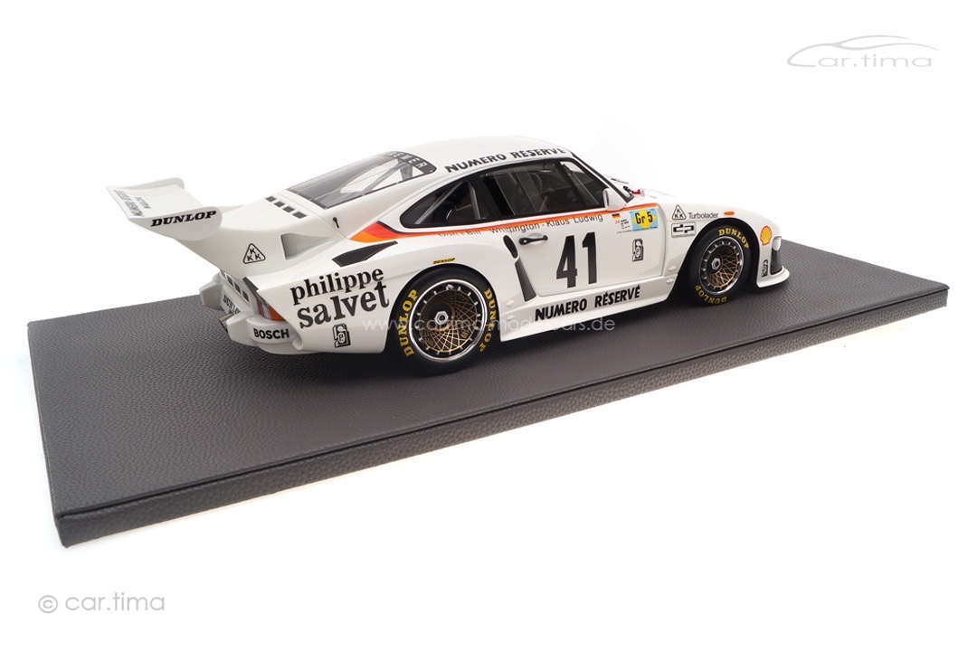 Porsche 935 K3 Winner 24h Le Mans 1979 Ludwig/Whittington/Whittington Top Marques 1:12 TMR12-17E Porsche 935 K3 Winner 24h Le Mans 1979 Ludwig/Whittington/Whittington Top Marques 1:12 TMR12-17E