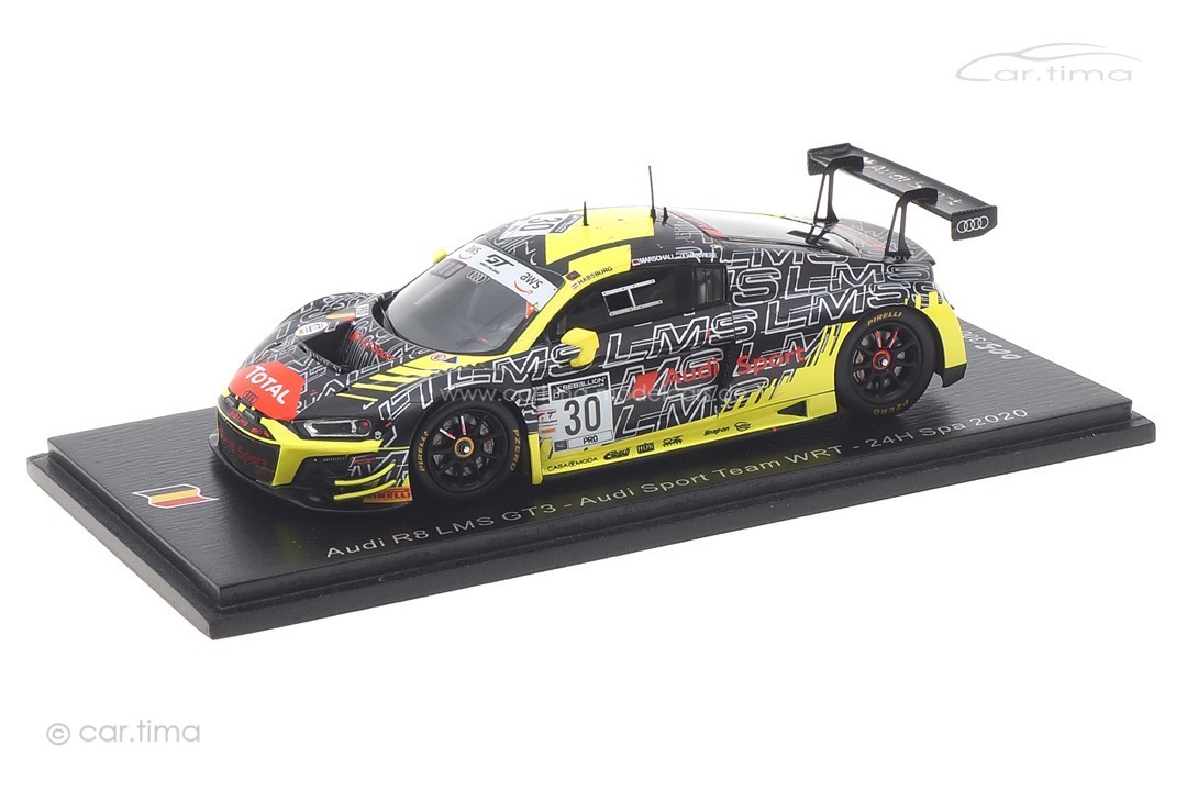 Audi R8 LMS GT3 24h Spa 2020 Habsburg/Marschall/Vaxivière Spark 1:43 SB380