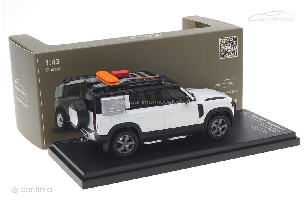 Land Rover Defender 110 2020 Fuji White Almost Real 1:43 410807 Land Rover Defender 110 2020 Fuji White Almost Real 1:43 410807
