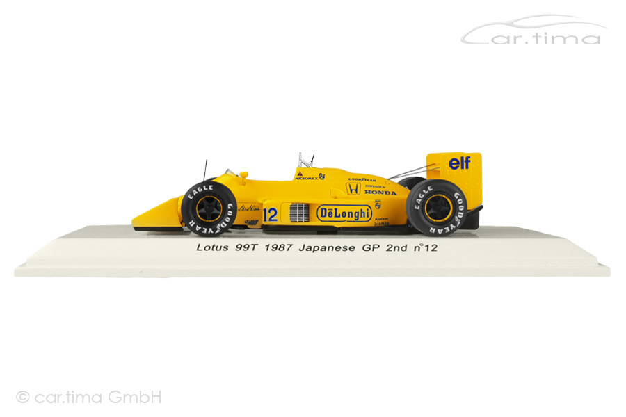 Lotus 99T GP Japan 1987 Ayrton Senna Rêve Collection 1:43 R70183