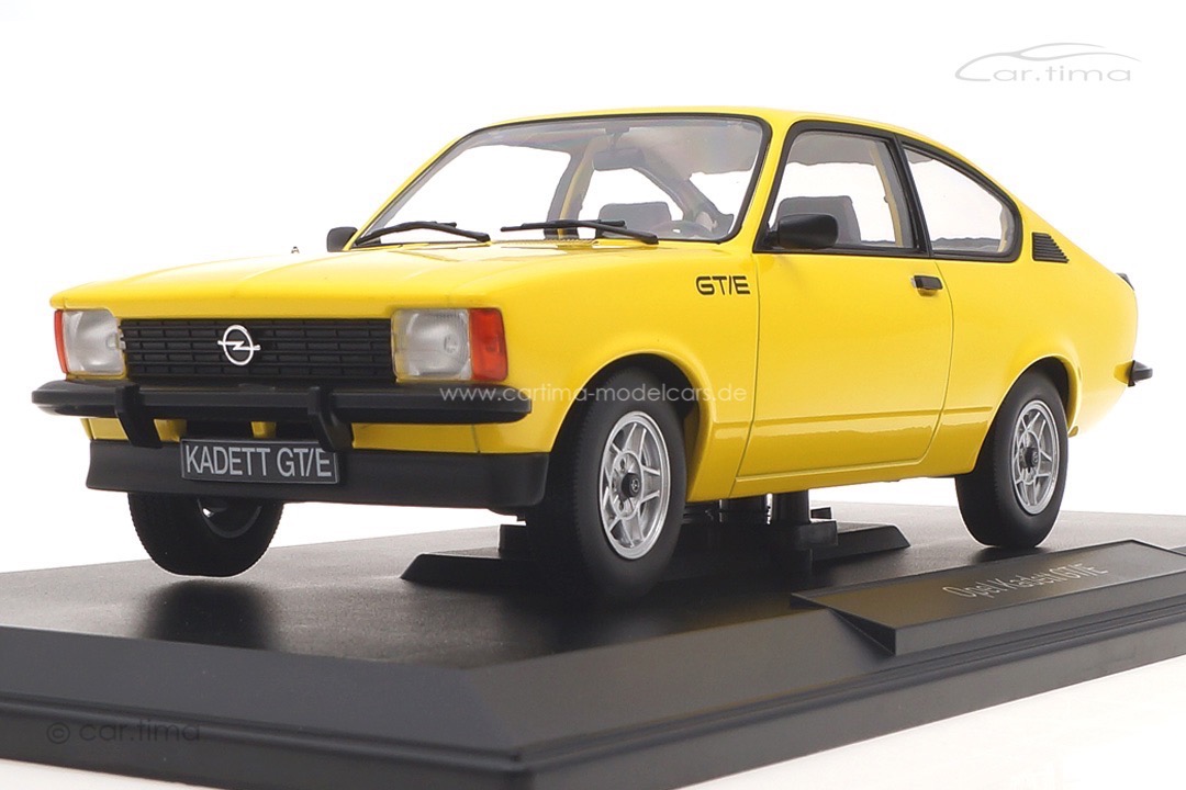 Opel Kadett C Coupe GT/E 1977 gelb Norev 1:18 183655 Opel Kadett C Coupe GT/E 1977 gelb Norev 1:18 183655