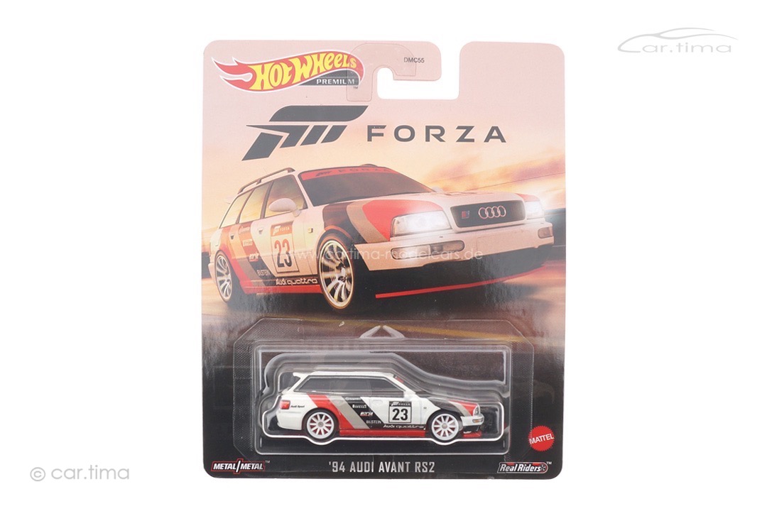 Audi Avant RS2 1994 Forza Premium Real Riders Hot Wheels 1:64 DMC55-HKC32