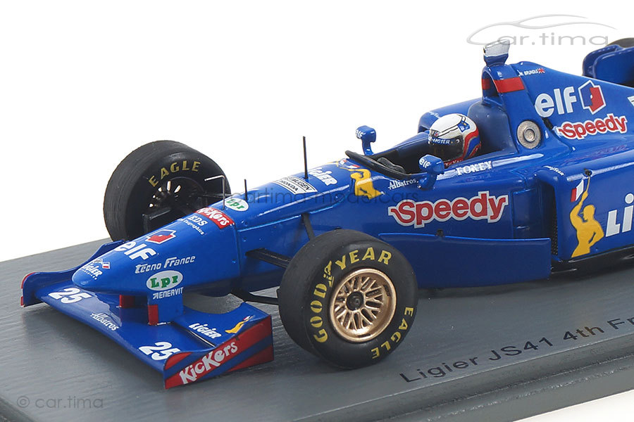 Ligier JS41 GP France 1995 Martin Brundle Spark 1:43 S7411 Ligier JS41 GP France 1995 Martin Brundle Spark 1:43 S7411