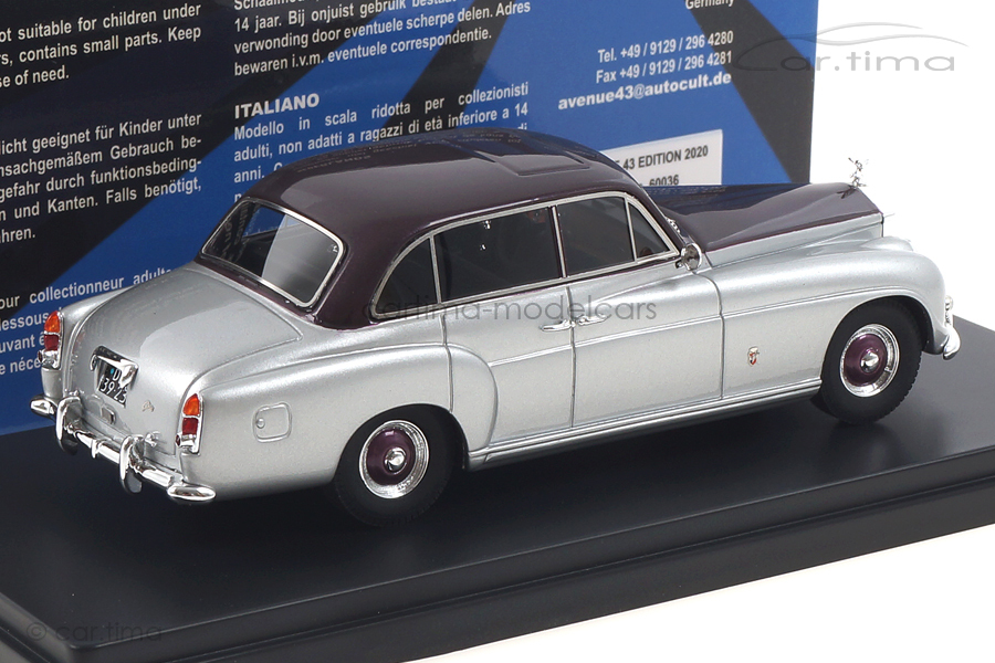 Rolls Royce Silver Dawn Ghia Avenue43 1:43 60036 Rolls Royce Silver Dawn Ghia Avenue43 1:43 60036