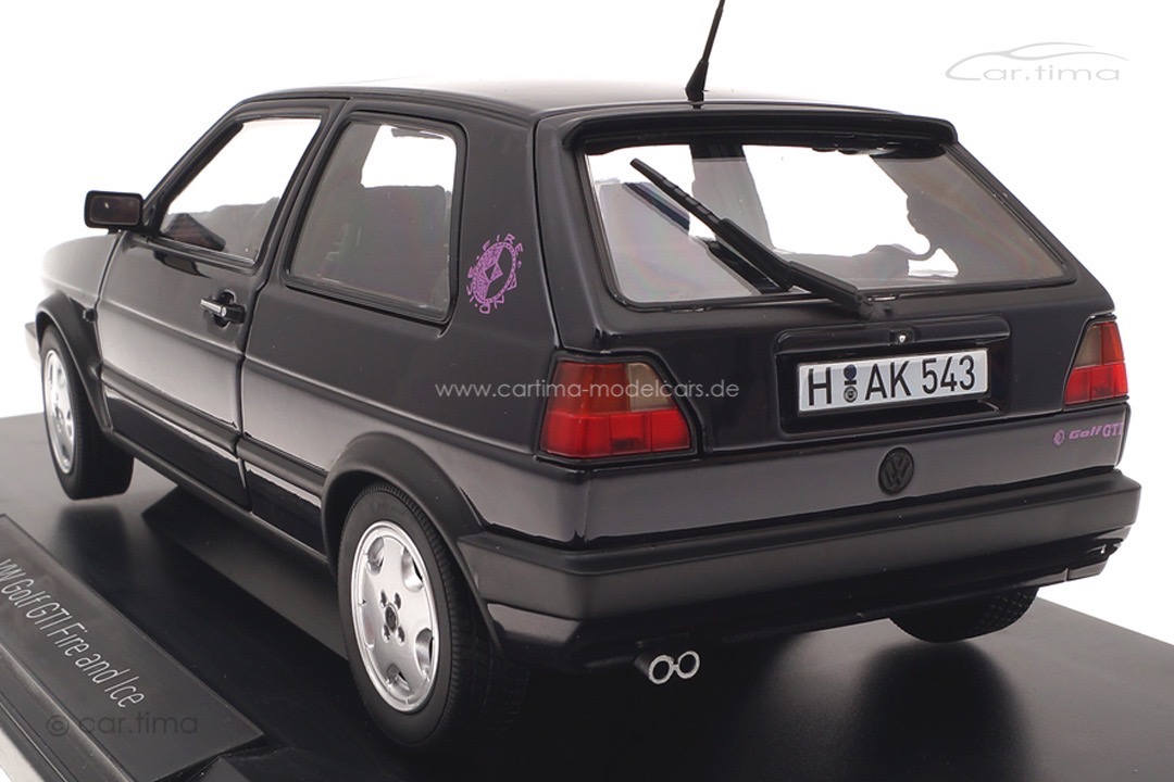 VW Volkswagen Golf II GTI Fire & Ice 1991 Purple met. Norev 1:18 188558