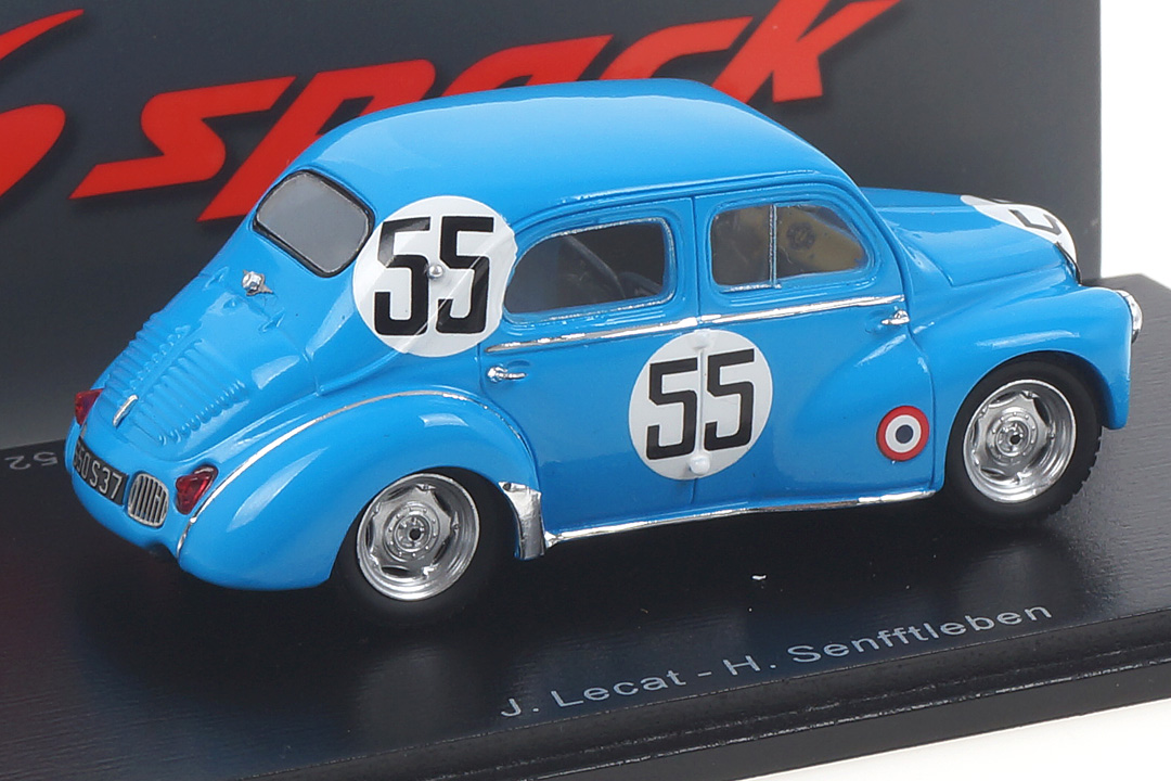 Renault 4CV 1063 24h Le Mans 1952 Lecat/Senfftleben Spark 1:43 S5226 Renault 4CV 1063 24h Le Mans 1952 Lecat/Senfftleben Spark 1:43 S5226