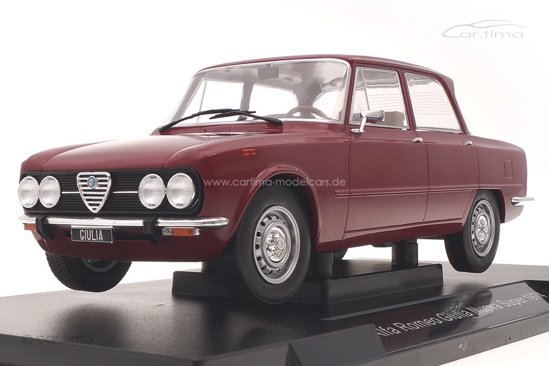 Alfa Romeo Giulia Nuova Super dunkelrot MCG 1:18 MCG18308 Alfa Romeo Giulia Nuova Super dunkelrot MCG 1:18 MCG18308